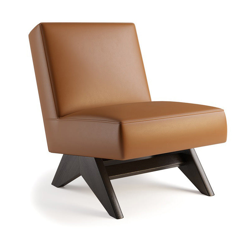Mid-century Modern Slipper Chair Living Room Fino Accent Chair