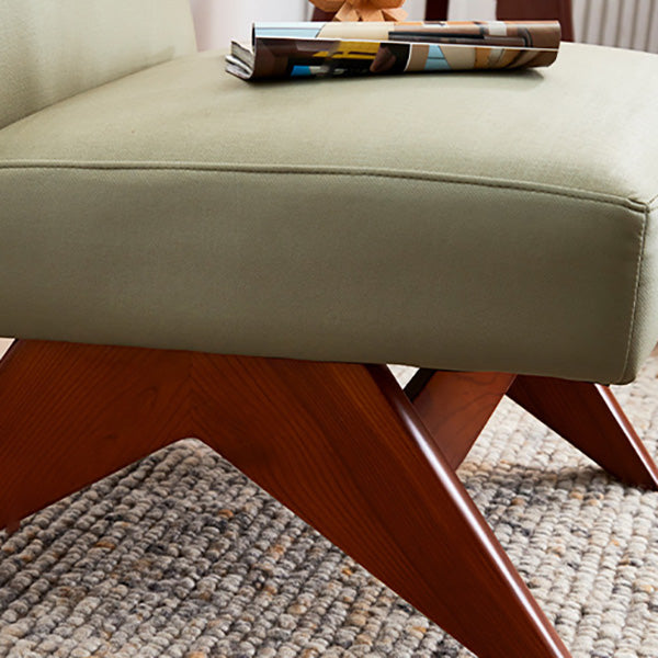 Mid-century Modern Slipper Chair Living Room Fino Accent Chair