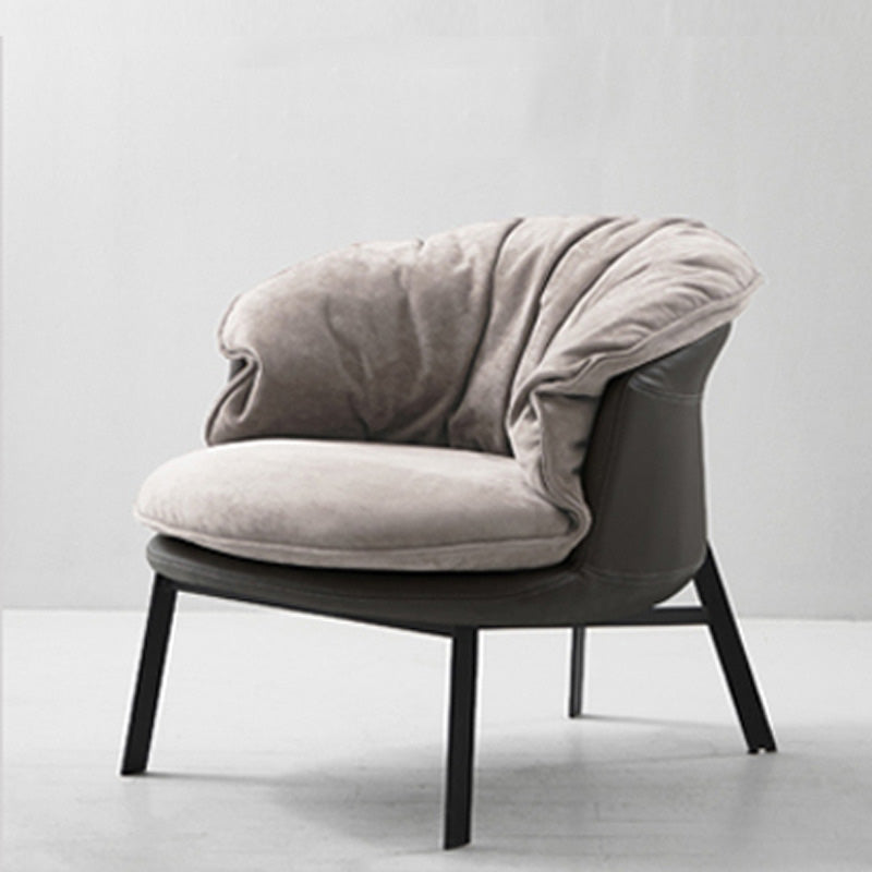 Solid Color Accent Room Chair Mid-century Living Room Lounge Chair