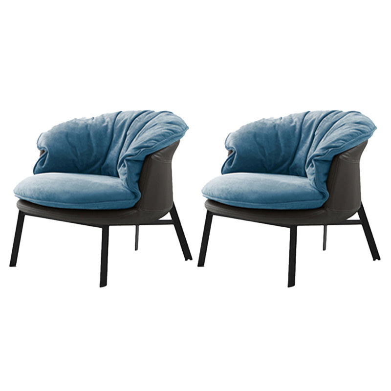 Solid Color Accent Room Chair Mid-century Living Room Lounge Chair