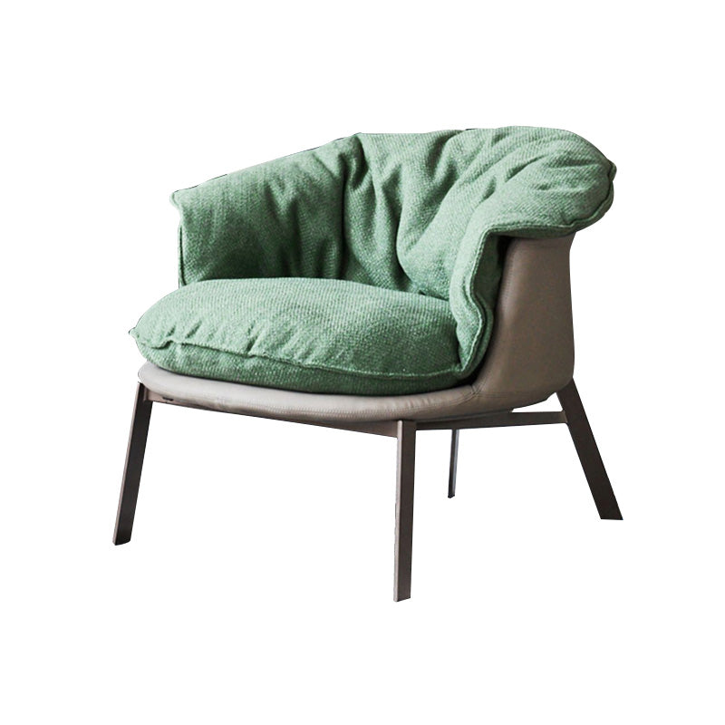 Solid Color Accent Room Chair Mid-century Living Room Lounge Chair