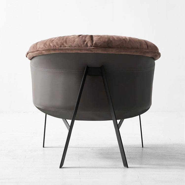Solid Color Accent Room Chair Mid-century Living Room Lounge Chair