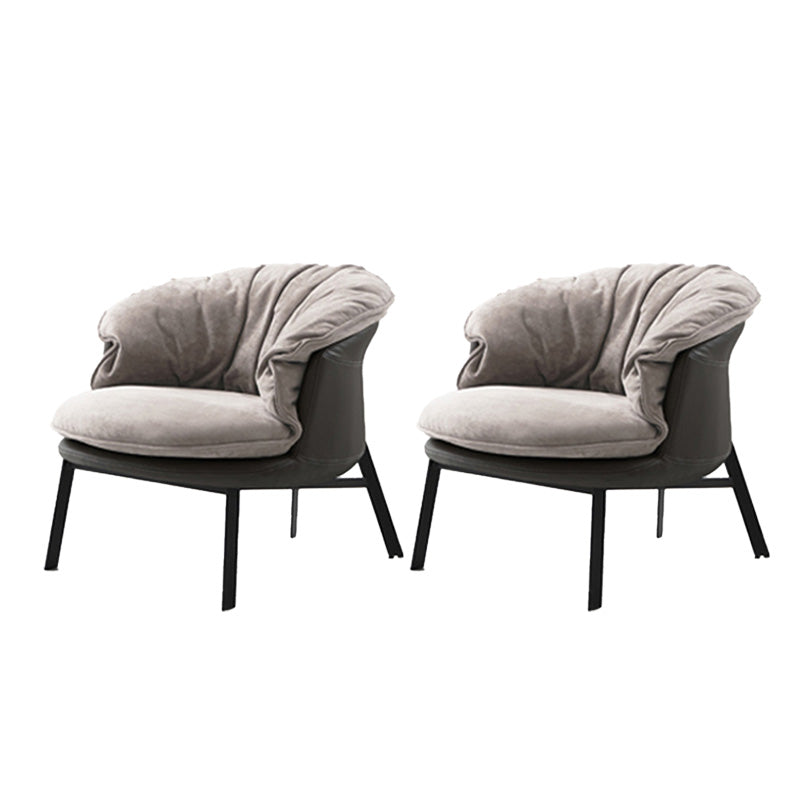 Solid Color Accent Room Chair Mid-century Living Room Lounge Chair