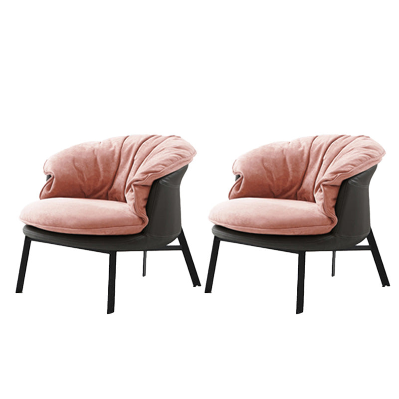 Solid Color Accent Room Chair Mid-century Living Room Lounge Chair