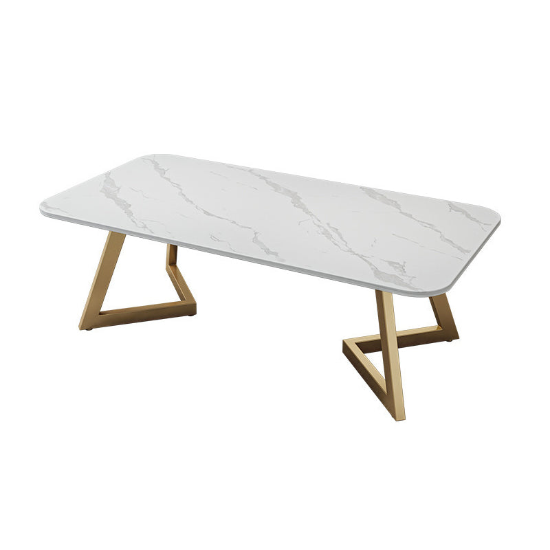 Slate Coffee Table Rectangle 17.7" High Coffee Cocktail Table
