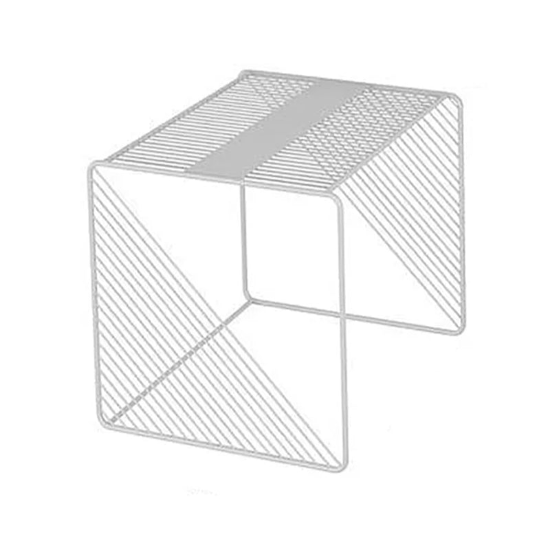 Mid Century Metal Square Cocktail Table 2-Piece Coffee Table Set