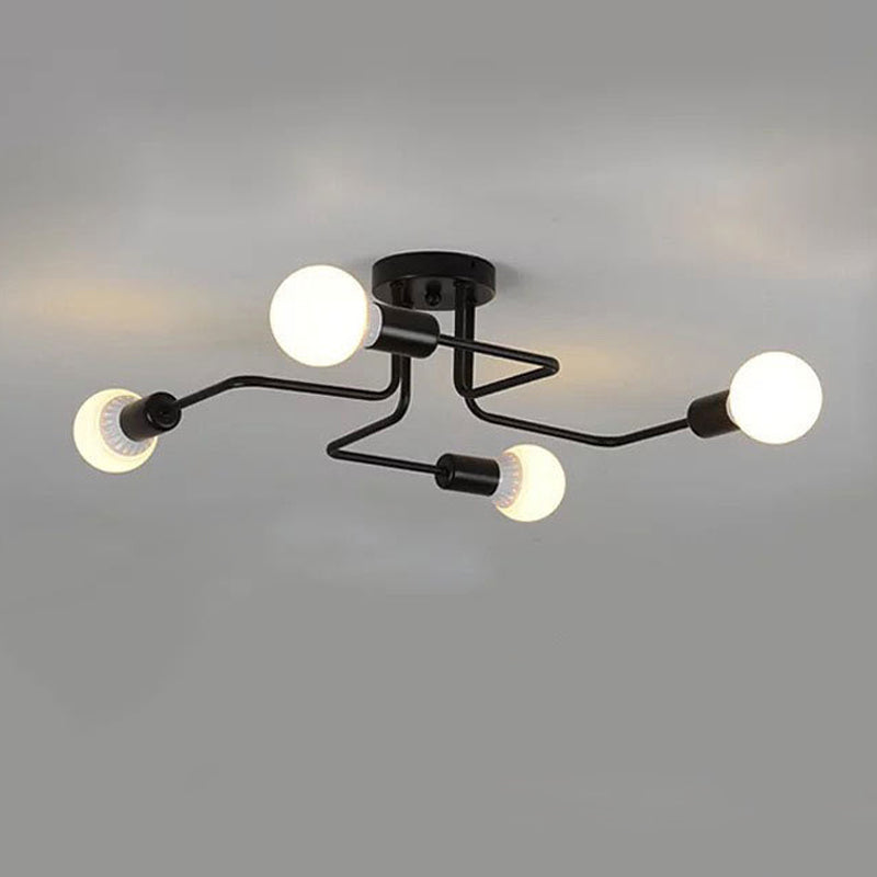 Flush Mount Ceiling Fixture Modern Flush Ceiling Lights for Dining Room