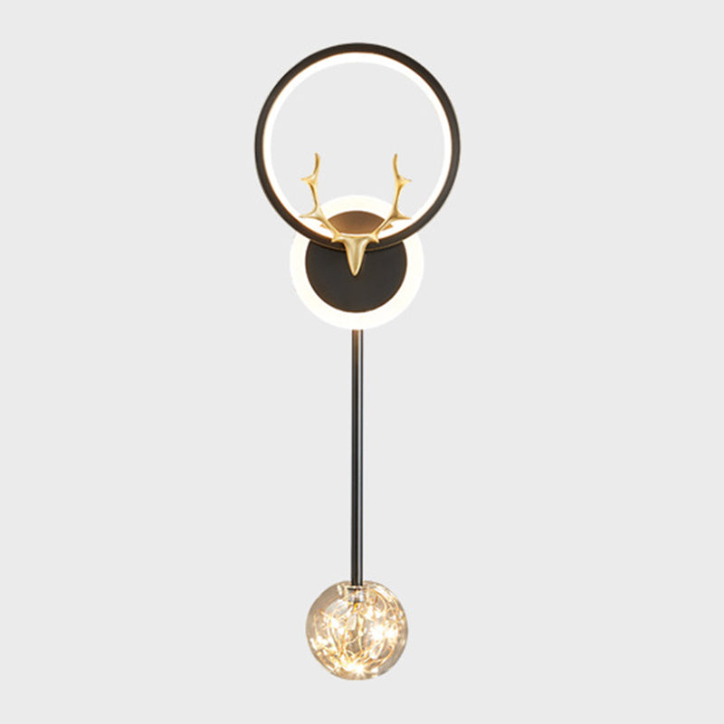 Contemporary Wall Sconce Copper Sconce Light Fixture for Bedroom