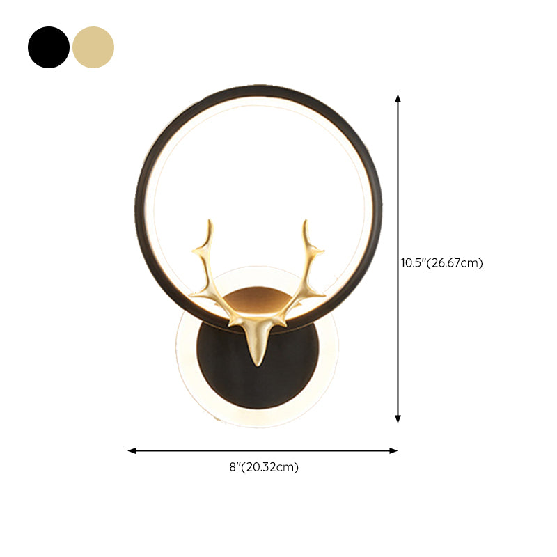 Contemporary Wall Sconce Copper Sconce Light Fixture for Bedroom
