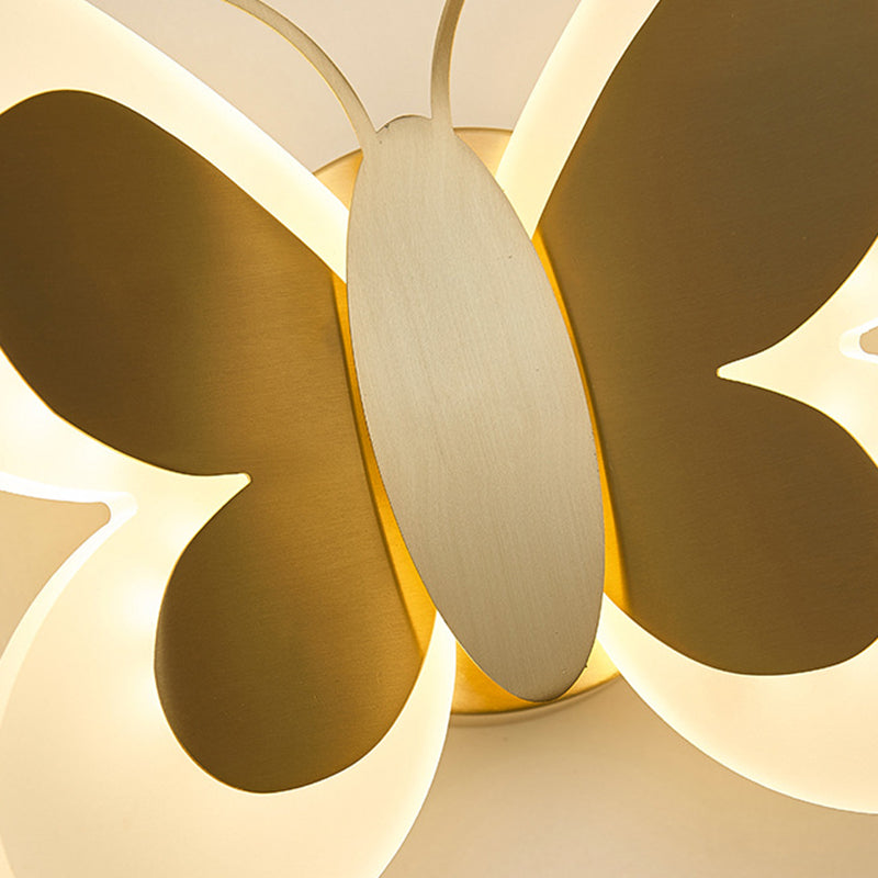Metal Sconce Light Modern 1-Light Sconce Light Fixture for Bedroom