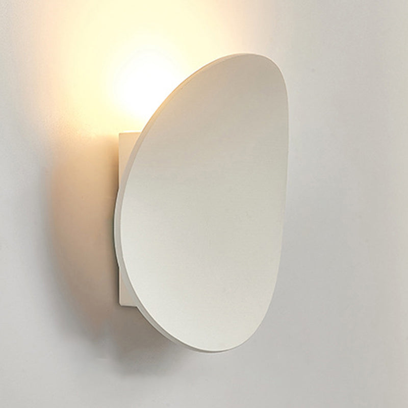 Modernism Style Single Wall Mounted Sconce Metallic LED Wall Light