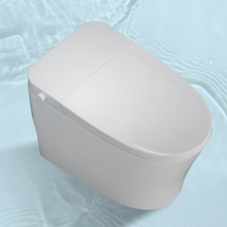 Modern Elong Toilet Bowl One Piece Toilet with Seat for Bathroom