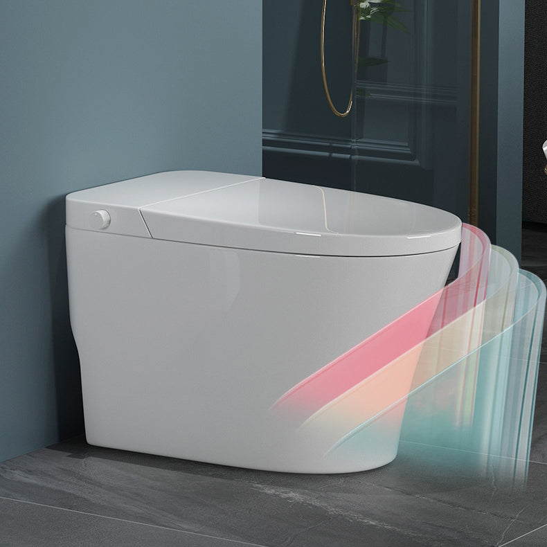 Modern Elong Toilet Bowl One Piece Toilet with Seat for Bathroom