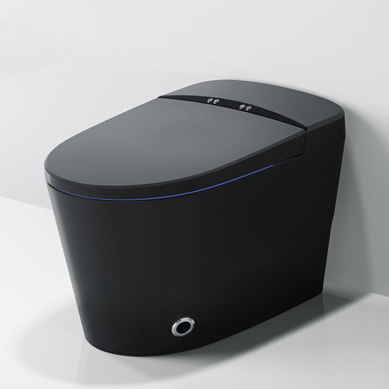 Heated Seat Modern Flush Toilet Concealed Tank One-Piece Toilet with Slow Close Seat