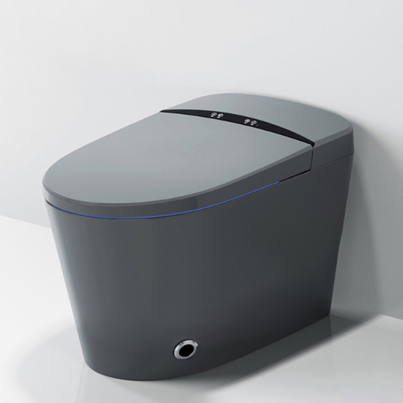Heated Seat Modern Flush Toilet Concealed Tank One-Piece Toilet with Slow Close Seat