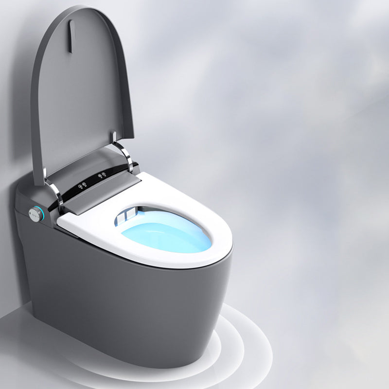 Heated Seat Modern Flush Toilet Concealed Tank One-Piece Toilet with Slow Close Seat