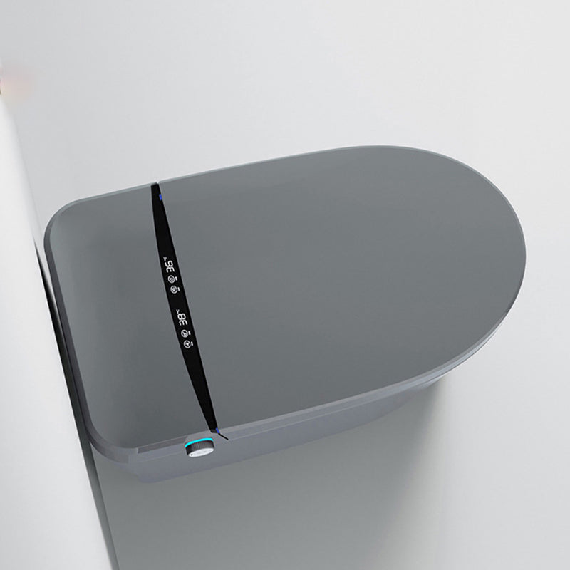 Heated Seat Modern Flush Toilet Concealed Tank One-Piece Toilet with Slow Close Seat