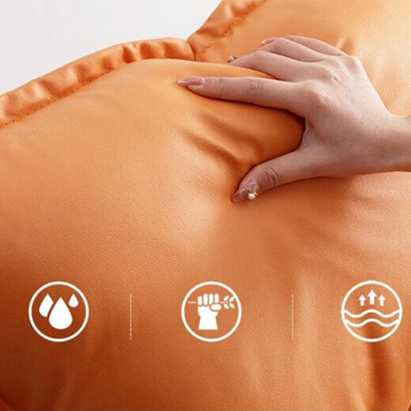 Modern Glider Upholstered Chair Button-Tufted Rocking Accent Chair with Dark Legs