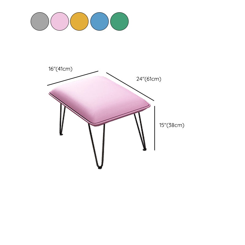 Modern Glider Upholstered Chair Button-Tufted Rocking Accent Chair with Dark Legs