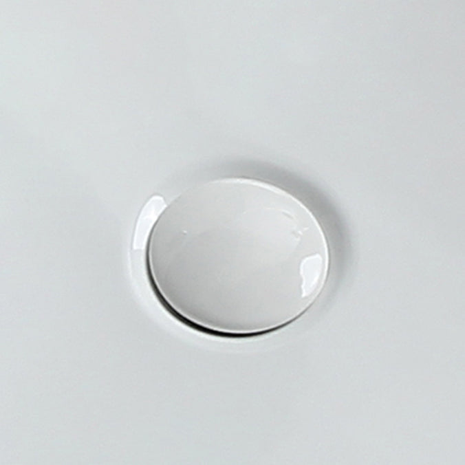 Modern Vessel Sink Specialty Porcelain with Pop-Up Drain Vessel Bathroom Sink