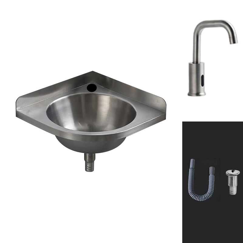 Modern Wall Mount Bathroom Sink Metal Wall Mount Bathroom Sink With Basin