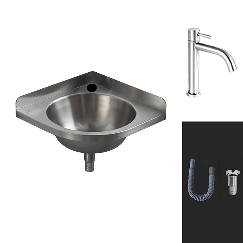 Modern Wall Mount Bathroom Sink Metal Wall Mount Bathroom Sink With Basin