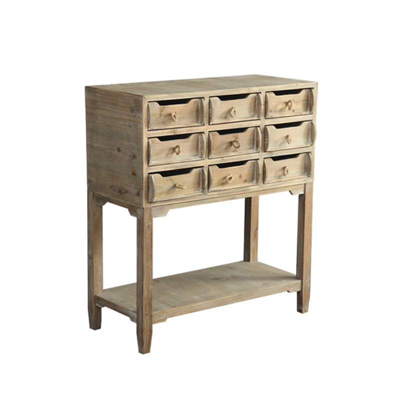 Traditional Dresser Solid Wood Storage Chest Dresser for Bedroom