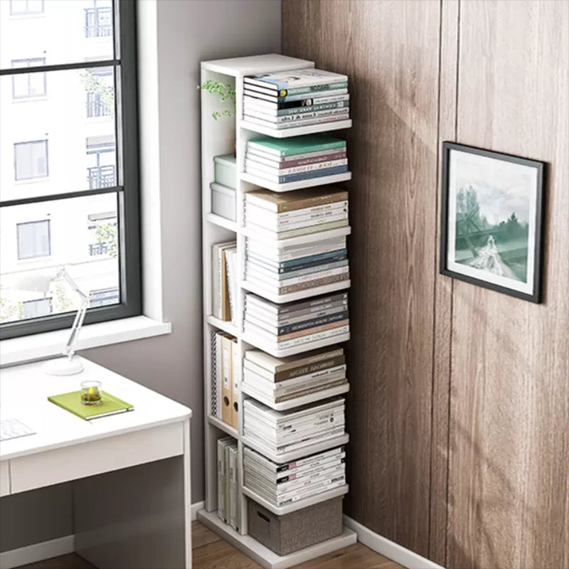 Engineered Wood Contemporary Bookshelf Standard Bookcase with Shelves