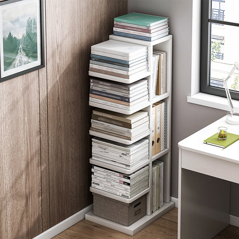 Engineered Wood Contemporary Bookshelf Standard Bookcase with Shelves