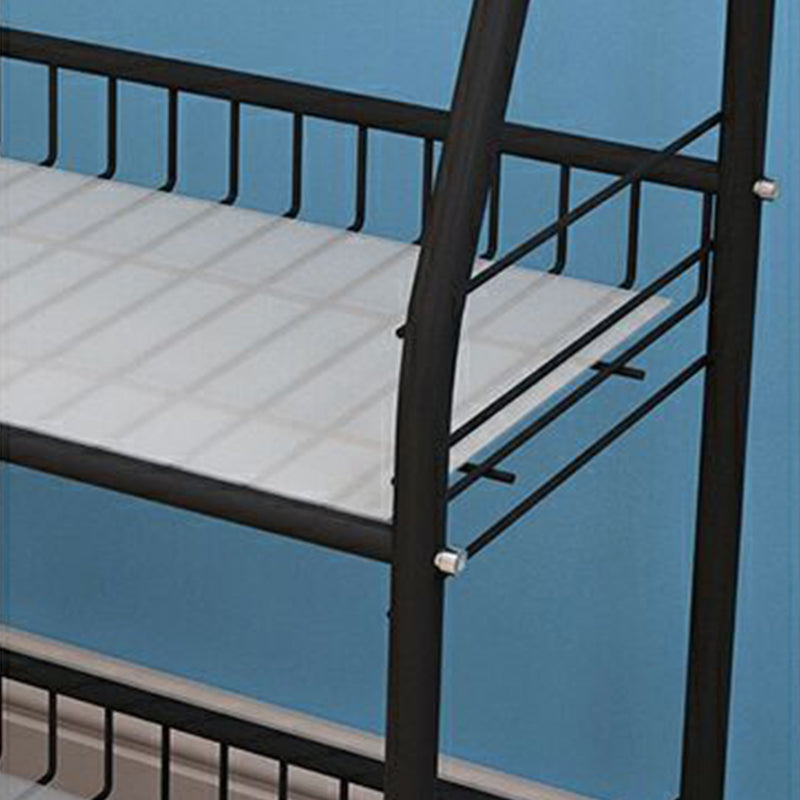 Contemporary Metal Bookcase Standard Open Back Bookshelf with Shelves