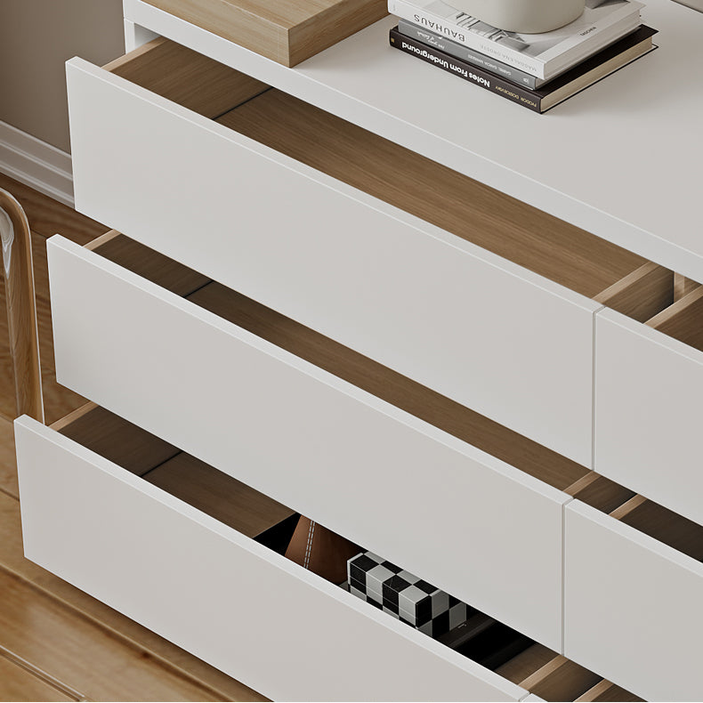15.74" Wide Make-up Vanity White Makeup Vanity Desk Table with 6 Drawers