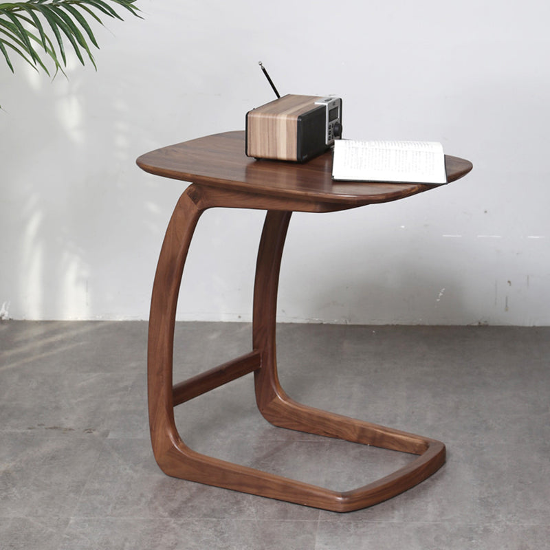 Scandinavian Solid Wood End Table Corner Table for Living Room