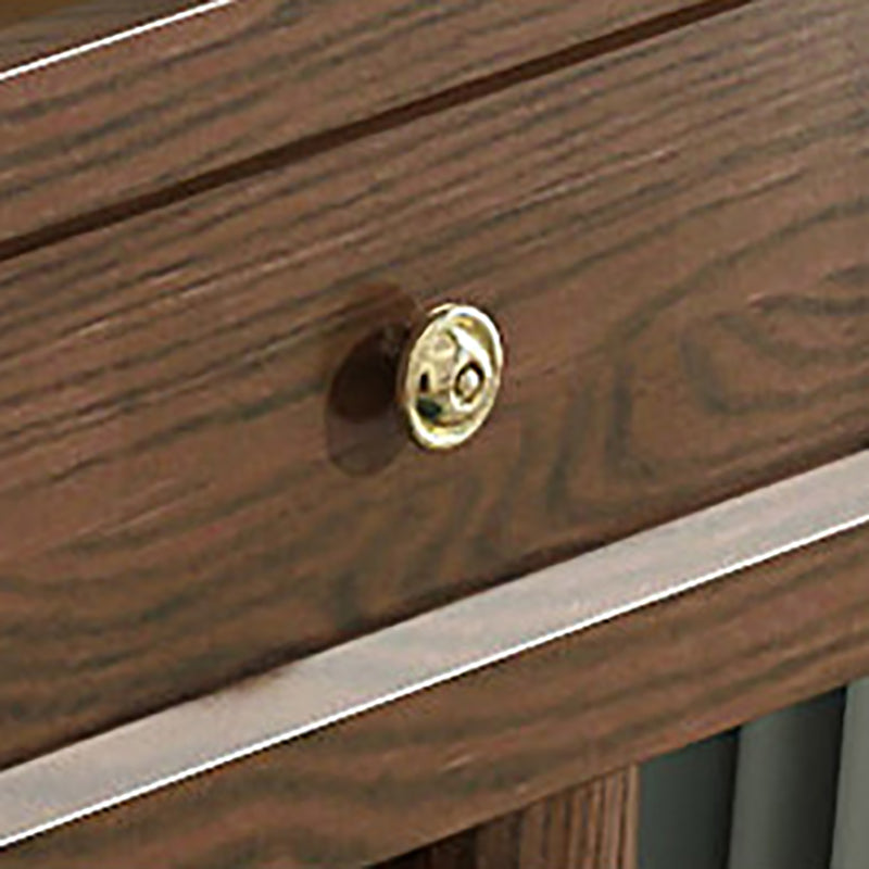18.50" Wide Solid Wood Vanity Set with Mirror and Drawer Traditional Make-up Vanity