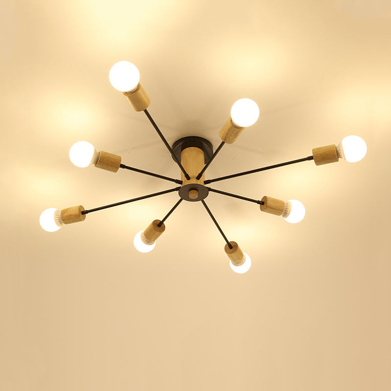 Metal Flush Mount Modern Style Flush Mount Ceiling Light for Banquet Hall