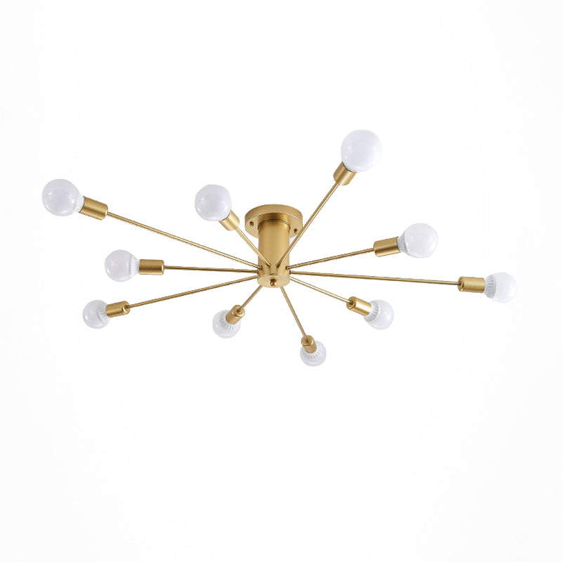 Metal Flush Mount Modern Style Flush Mount Ceiling Light for Banquet Hall