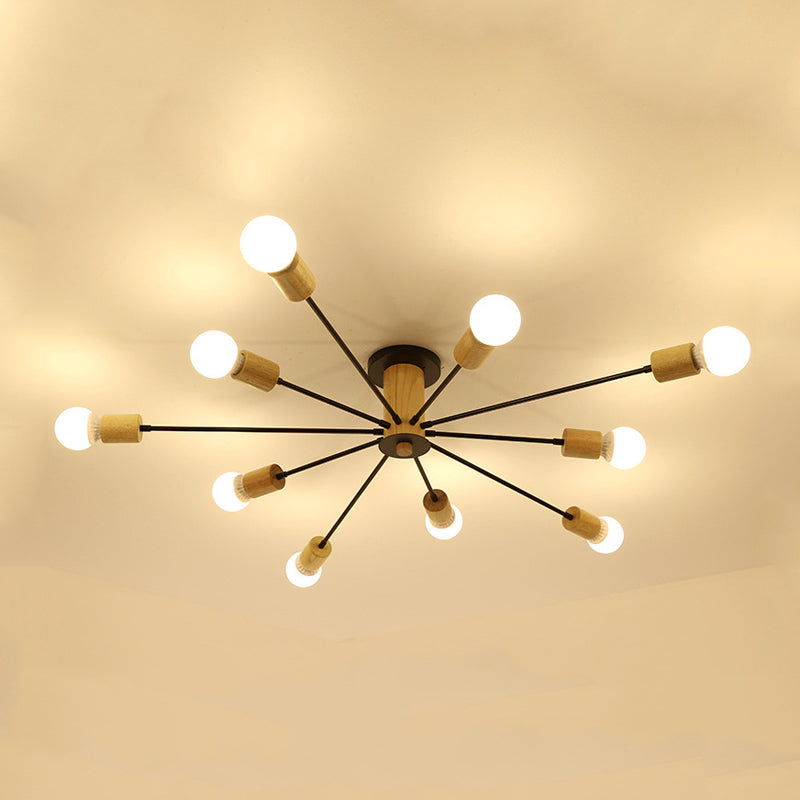 Metal Flush Mount Modern Style Flush Mount Ceiling Light for Banquet Hall