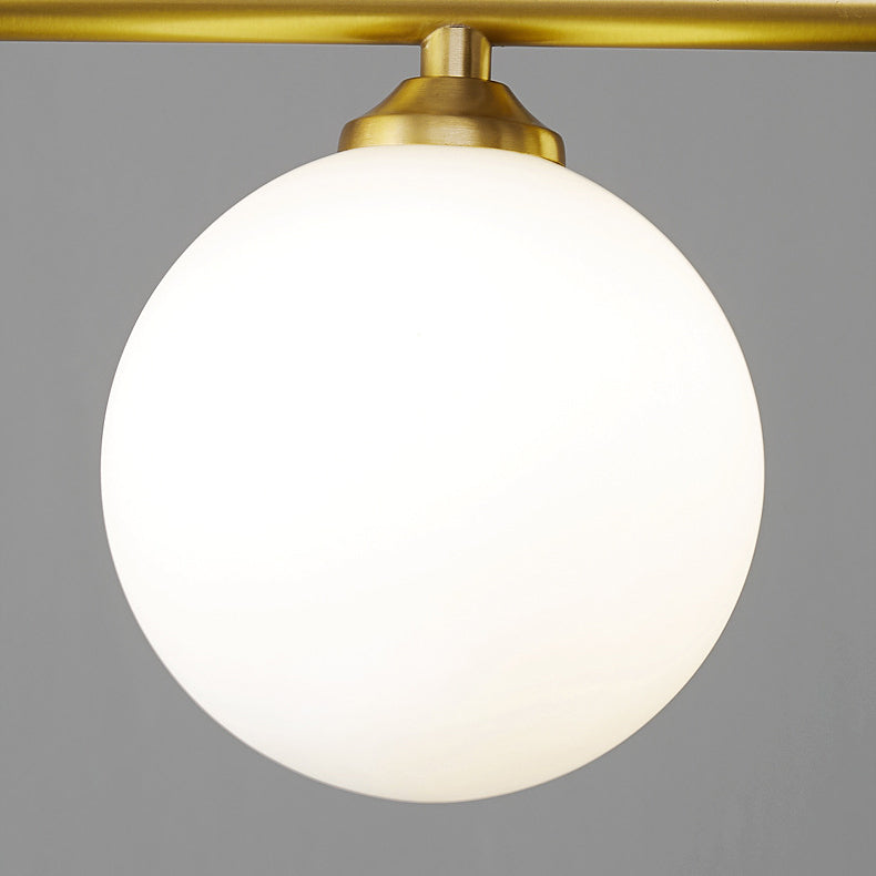 Linear Hanging Pendant Lights Contemporary Glass Ceiling Pendant Light