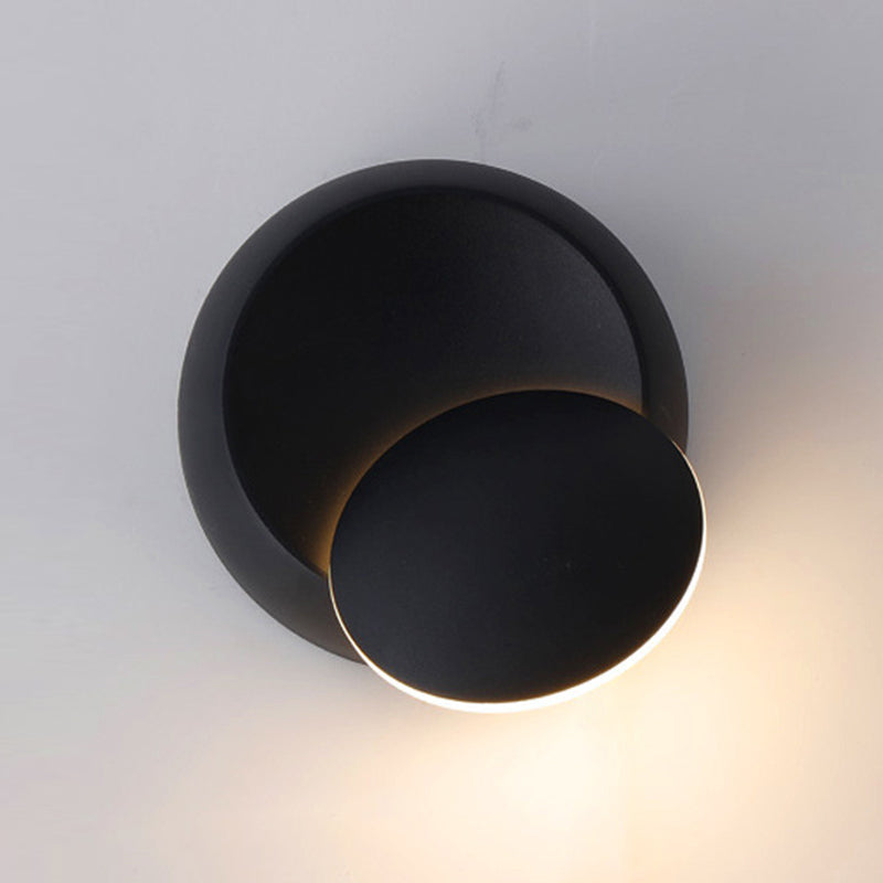Modern Rotatable Wall Light Sconces Metal 1 Light Wall Lighting Fixtures