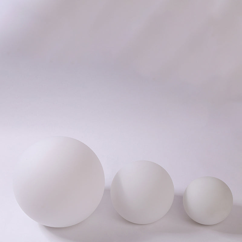 Glass Ball Wall Mount Light Fixture Simple 1 Light Wall Lamps in White