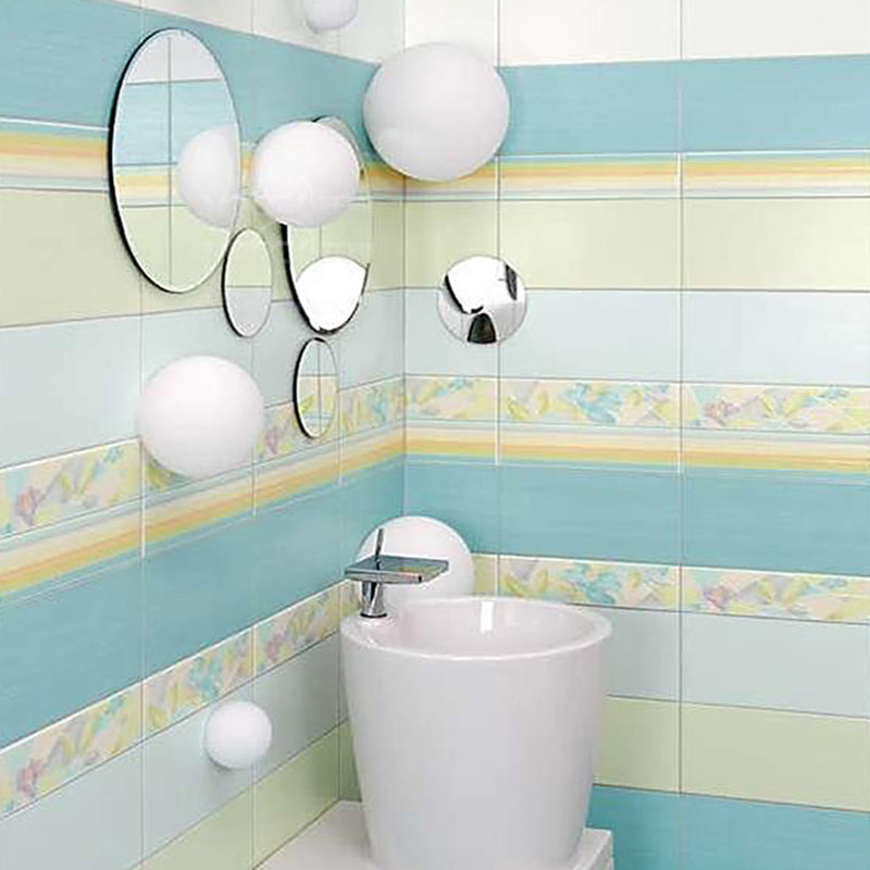 Glass Ball Wall Mount Light Fixture Simple 1 Light Wall Lamps in White