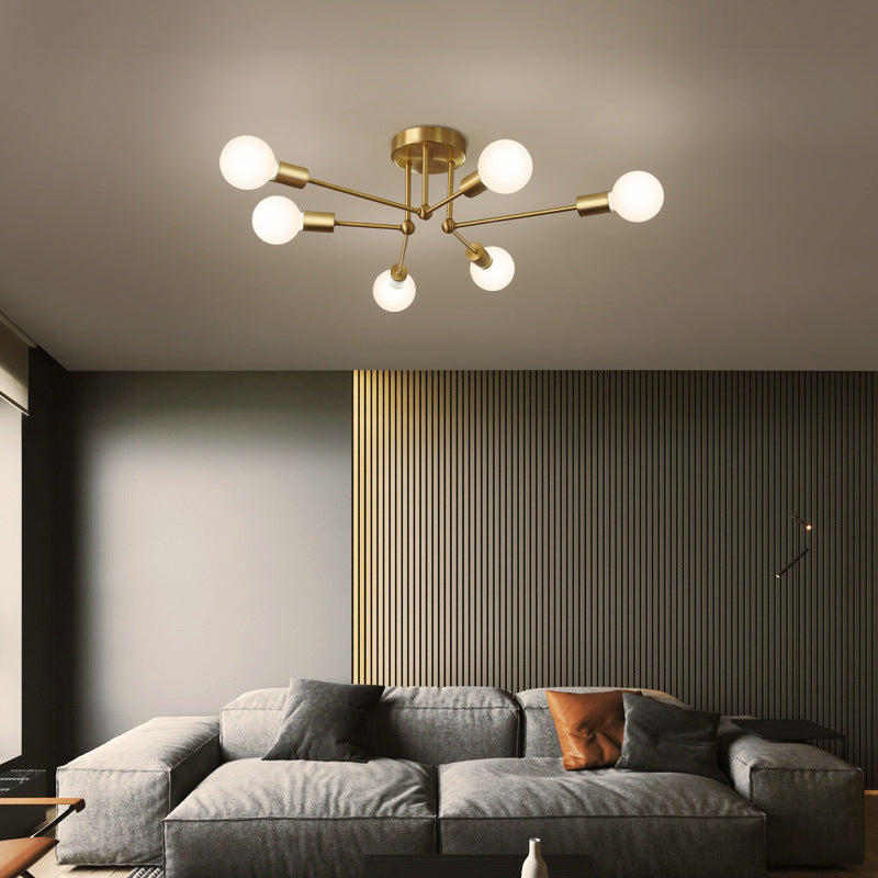 Metal Flush Mount Modern Style Flush Mount Lighting for Hallway