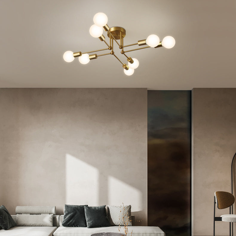 Metal Flush Mount Modern Style Flush Mount Lighting for Hallway