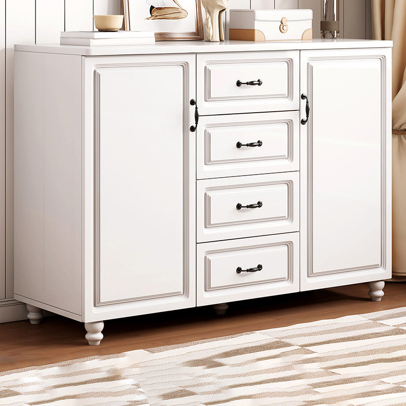 Modern Storage Cabinet Solid Wood Cabinet with Drawer for Home