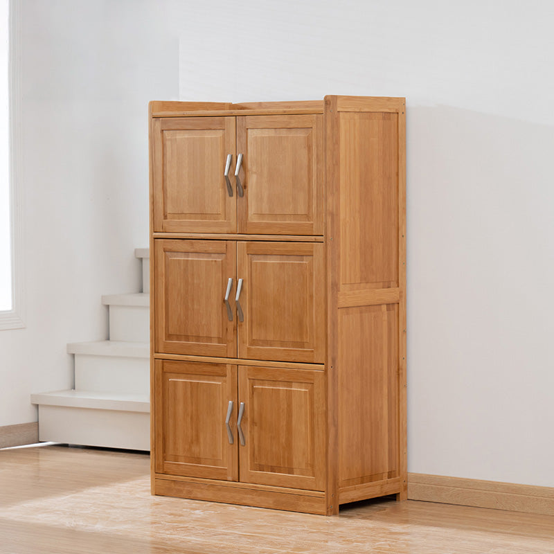 14.96 inch Wide Wooden Storage Cabinet with Door for Living Room