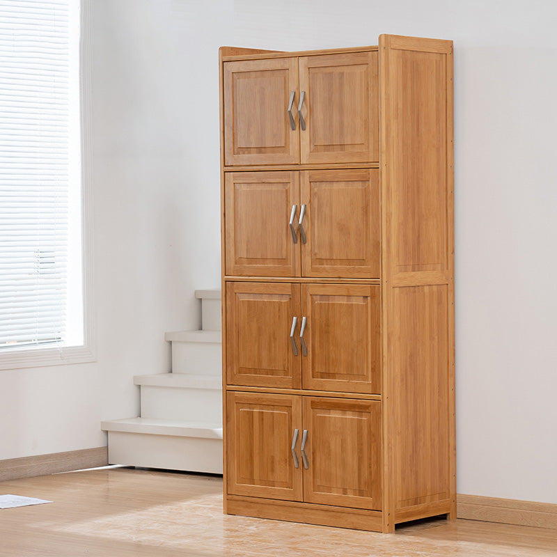 14.96 inch Wide Wooden Storage Cabinet with Door for Living Room