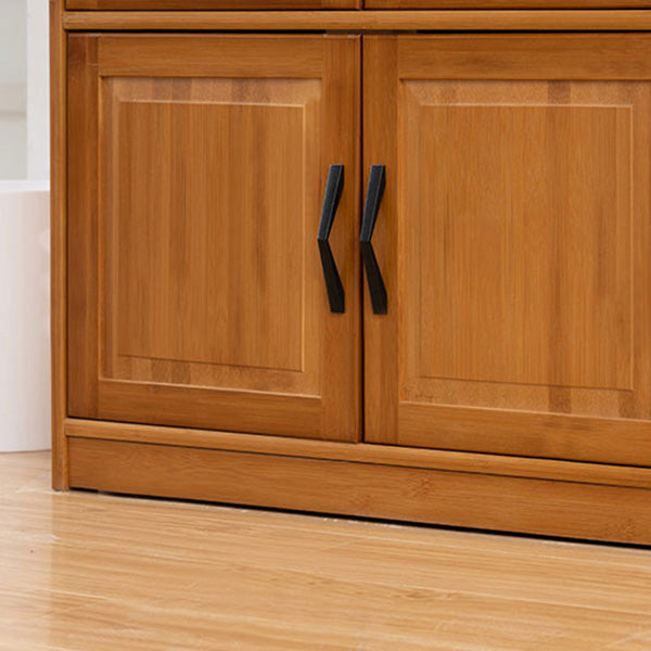 14.96 inch Wide Wooden Storage Cabinet with Door for Living Room