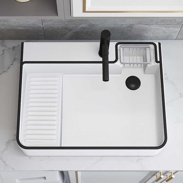 Porcelain Trough Bathroom Sink Traditional Trough Bathroom Sink With Basin