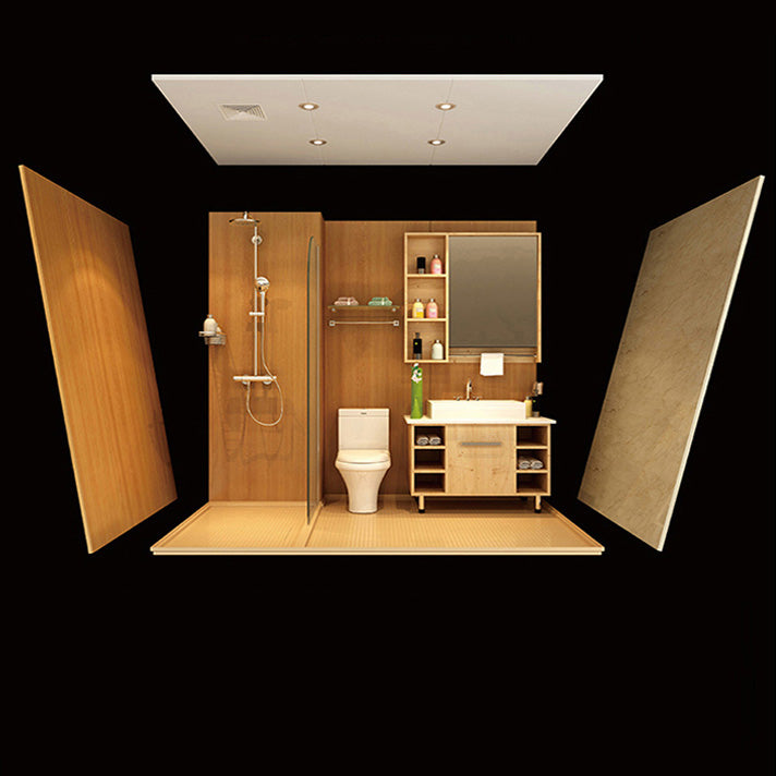 Sliding Doors Shower Stall with Base Included Framed Shower Stall in White