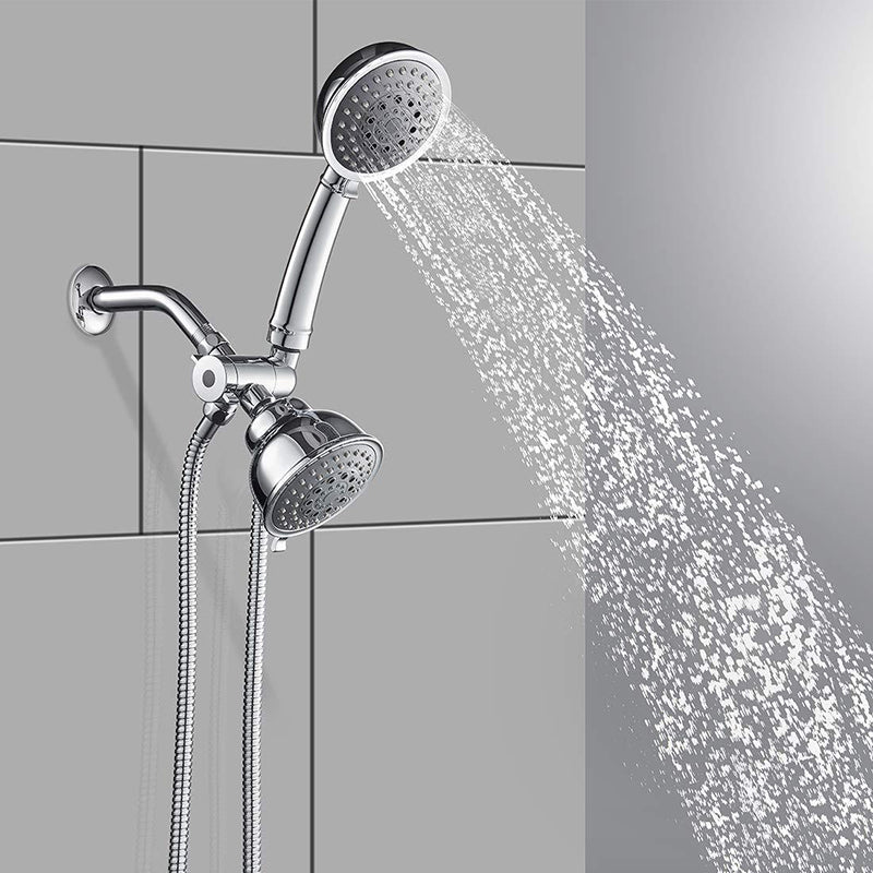 Traditional Style Shower Head Double Bathroom Shower Heads with Round Shape