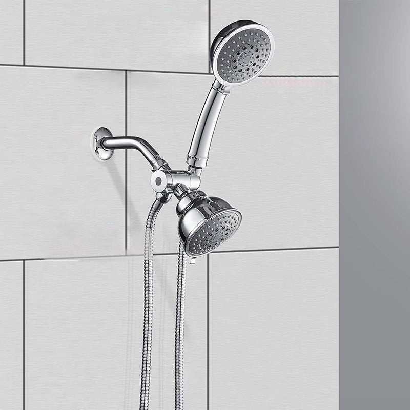 Traditional Style Shower Head Double Bathroom Shower Heads with Round Shape